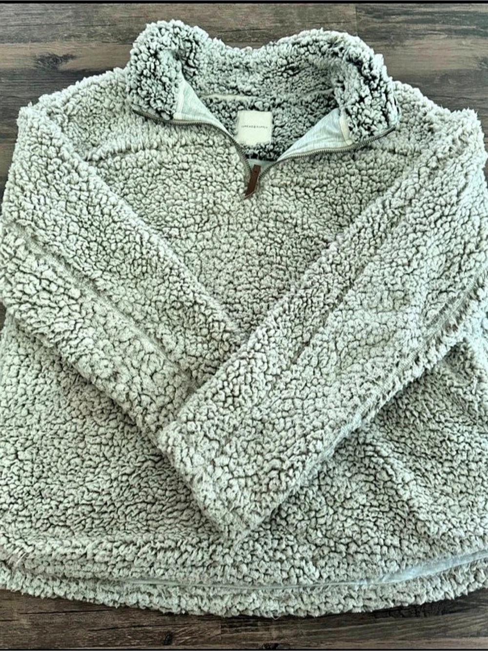 Thread & Supply Sherpa Quarter-Zip Pullover